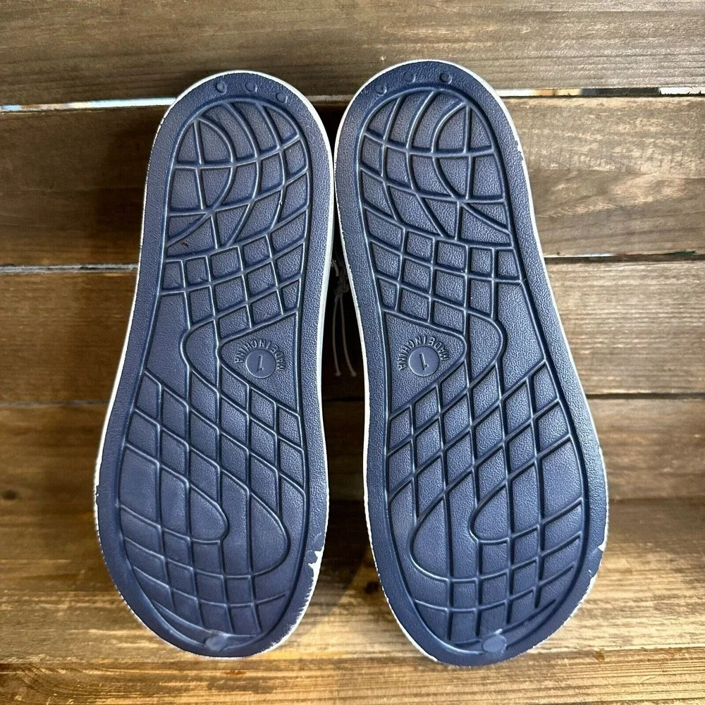 Kids Harpor Canyon Surfer Navy Blue Casual Comfort Slip On Water Shoes‎ Size 1 Y